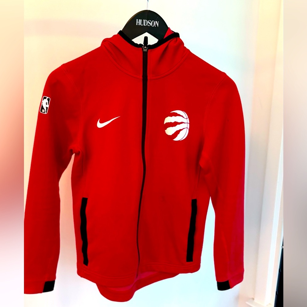 Nike Kids Red Full-Zip Hoodie